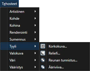 Tyyli efektit